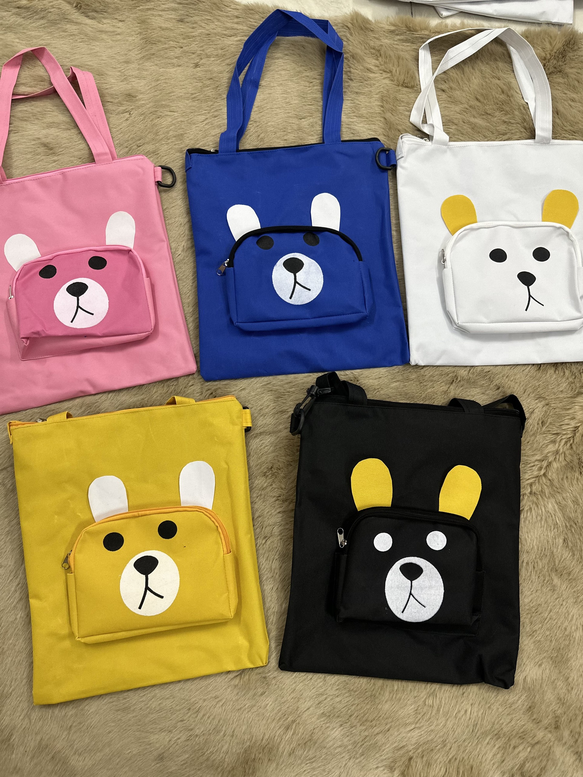 Túi tote gấu xinh-mẫu mới