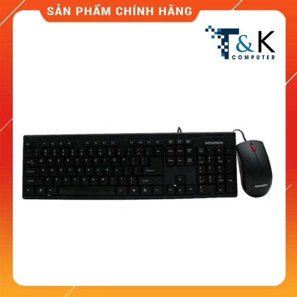 Bộ bàn phím + chuột có dây newmen t203plus