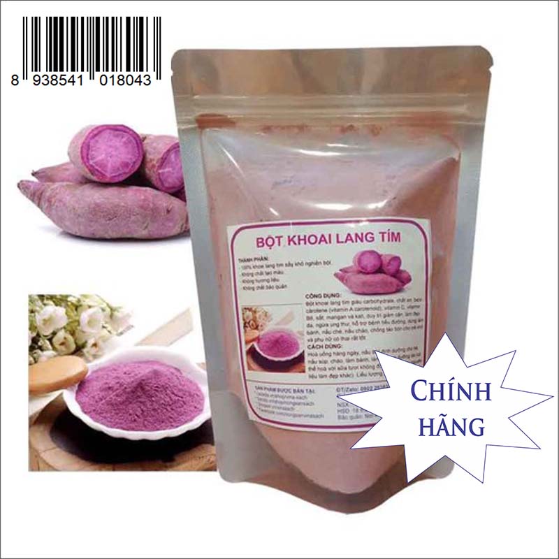 Bột khoai lang tím nguyên chất