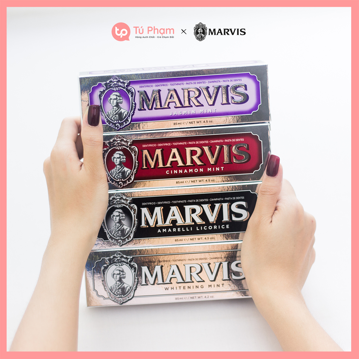Kem Đánh Răng Marvis Jasmin Mint 85ml Tím
