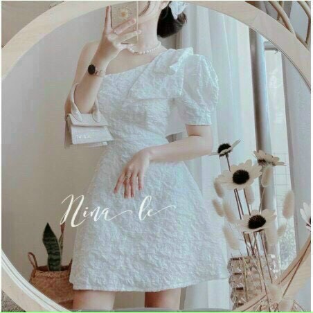 Đầm váy nữ chất liệu gấm giành cho các nàng đi dự tiệc cực kỳ đẹp lun