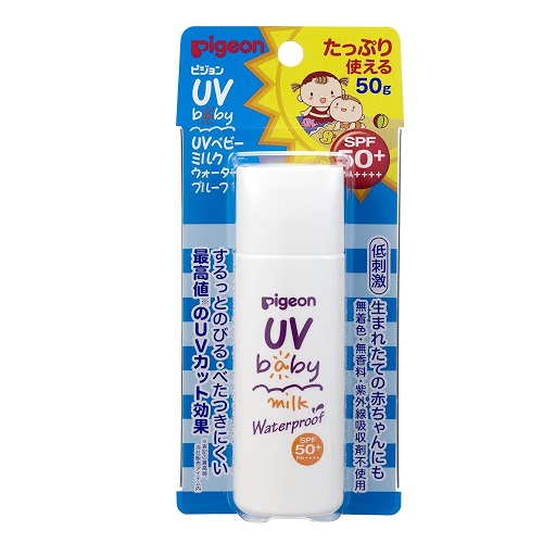 Kem chống nắng Pigeon SPF50 cho bé (50g) - Nhật Bản