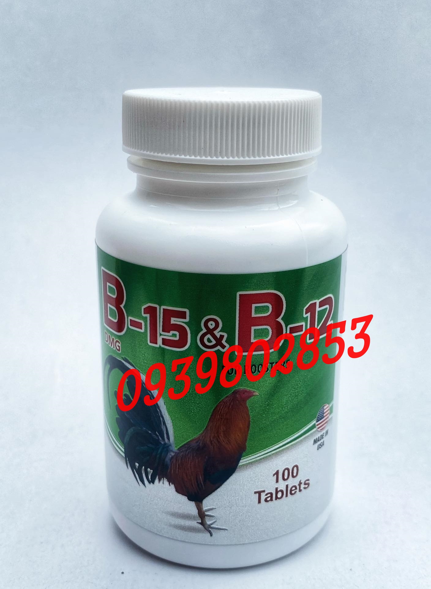 B15 & b12 thuốc bổ cho gà đá hủ 100 viên