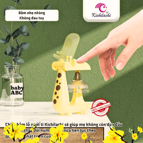 Dụng cụ đục lỗ núm ty kichilachi dập size núm vú cổ hẹp và núm vú cổ rộng