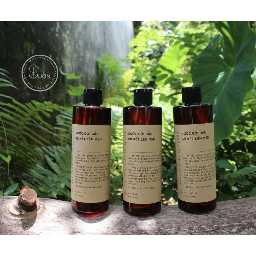 Dầu gội bồ kết lên men-500ml