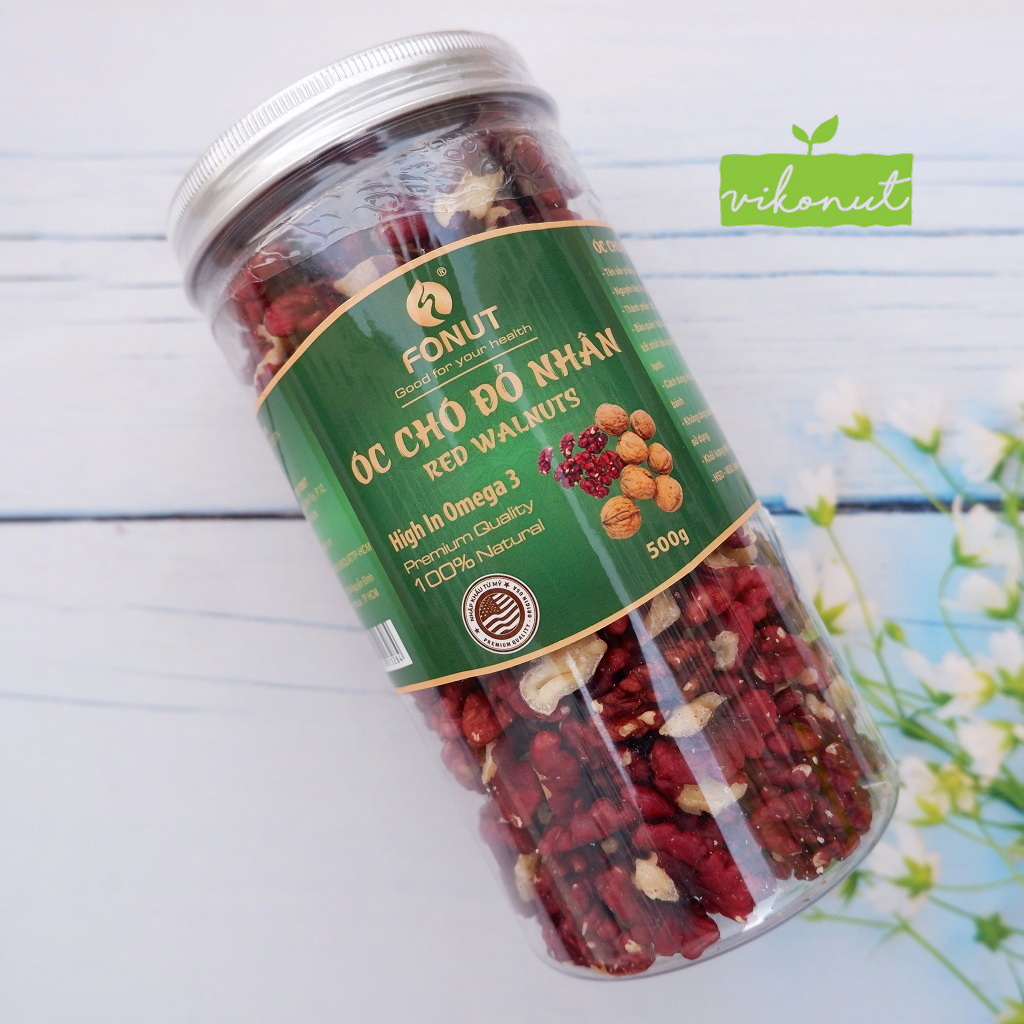 Nhân Óc chó đỏ Mỹ - Shelled Walnut Óc chó đỏ tách vỏ