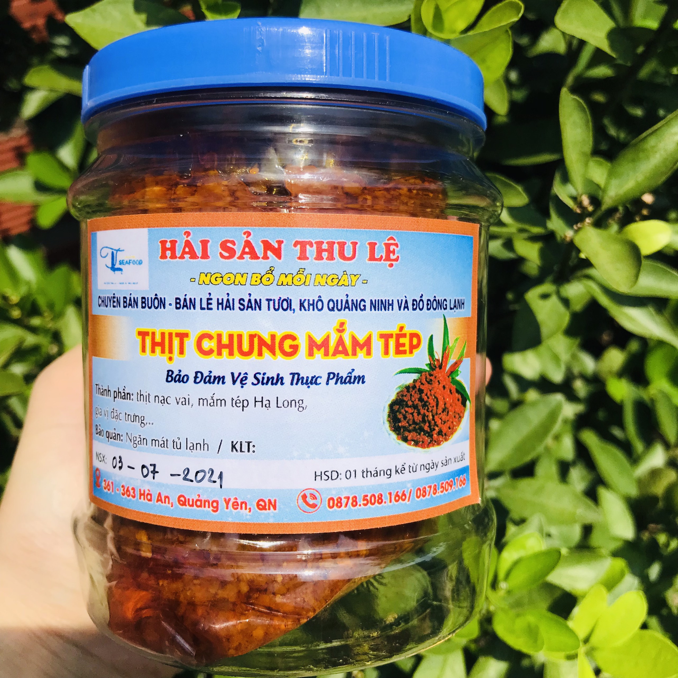 [500G] - THỊT CHƯNG MẮM TÉP/ MẮM TÉP CHƯNG THỊT SIÊU NGON - ĐẶC SẢN HẠ LONG