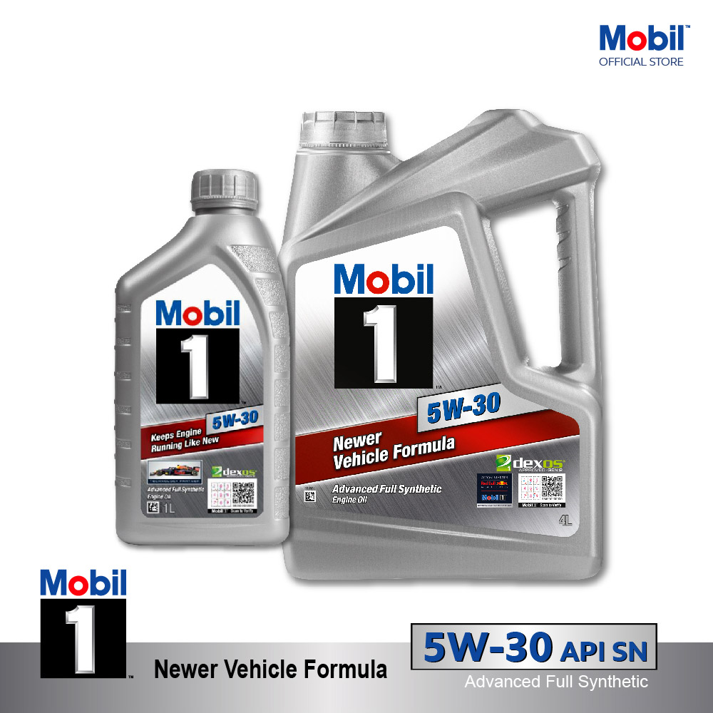 Dầu nhớt xe ô tô mobil 1 5w30 newer vehicle formula 1l&4l