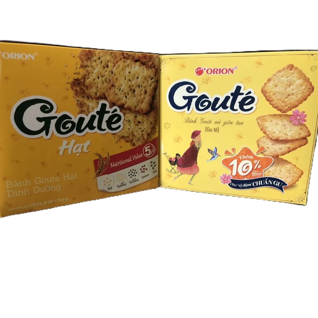 Bánh quy mè Goute hộp 288g