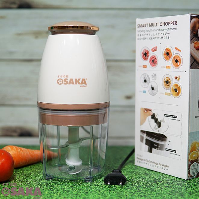 (loại xịn)Máy Xay Đa Năng Osaka Công suất 350W Thiết kế đơn giản dễ dàng tháo lắp Lưỡi dao thép sắc bén không gỉ - Bảo hành 3 tháng