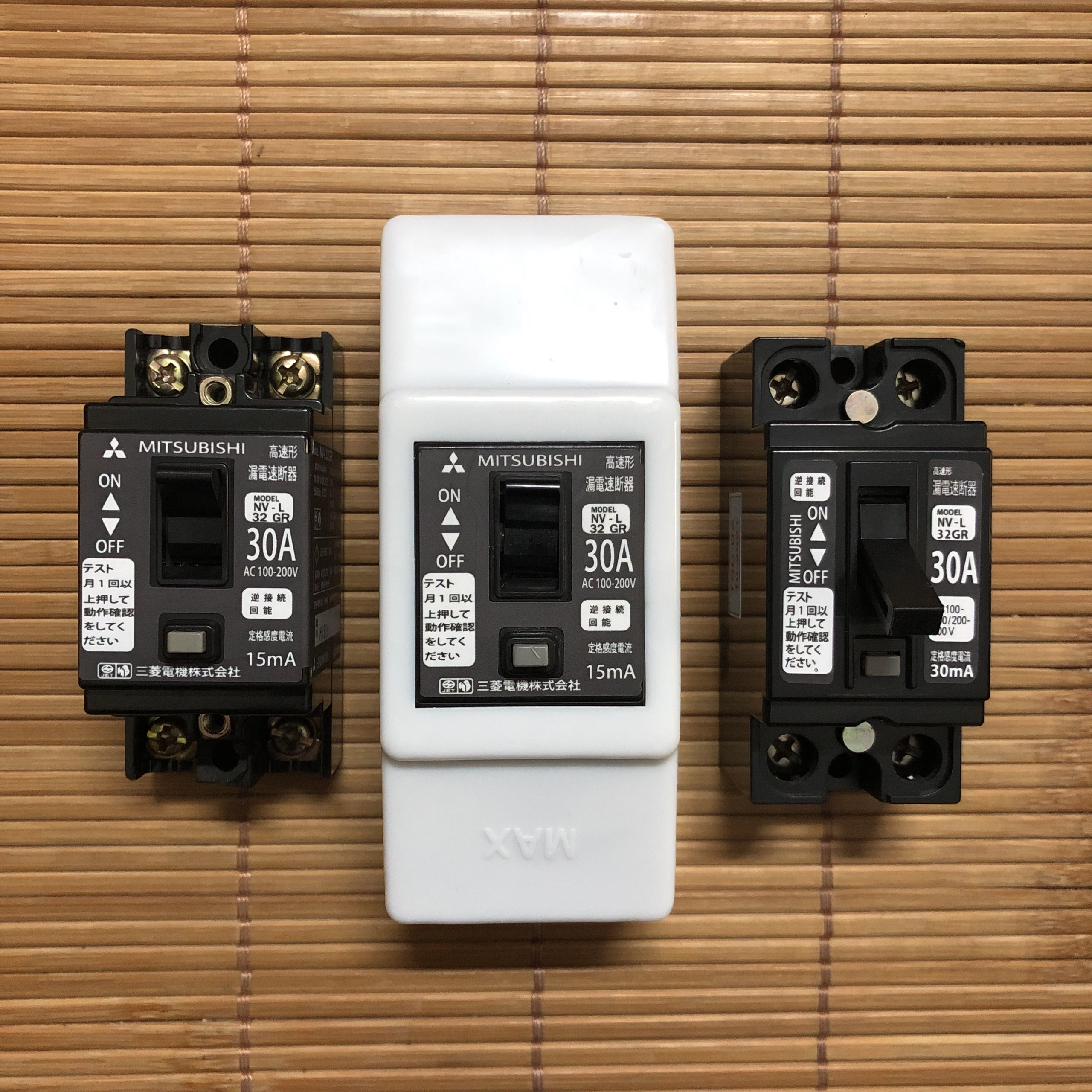 aptomat,CB cóc chống giật Nhật Bản
