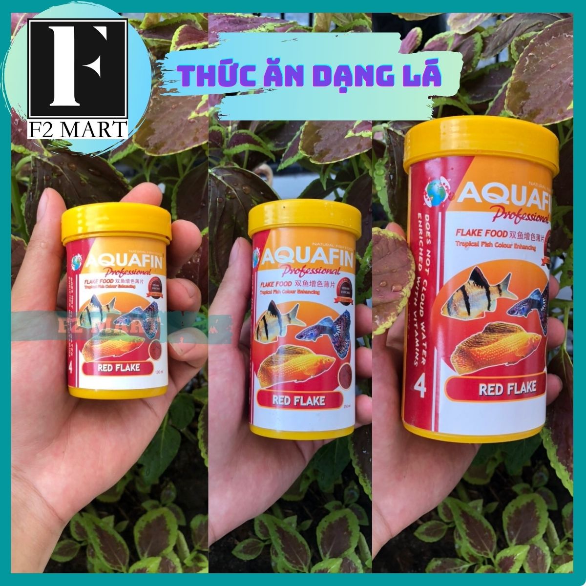 Aquafin - Thức Ăn Dạng Lá Mỏng Chứa Hàm Lượng Dinh Dưỡng Cao