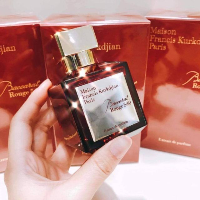 Nước hoa mfk baccarat rouge 540 extrait 2ml 5ml 10ml