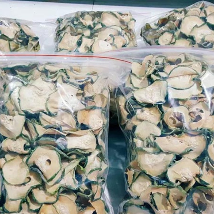 Freeship 1kg bí đao sấy lạnh thanh nhiệt, trà sâm bí đao hạt chia mật mía topping giải khát