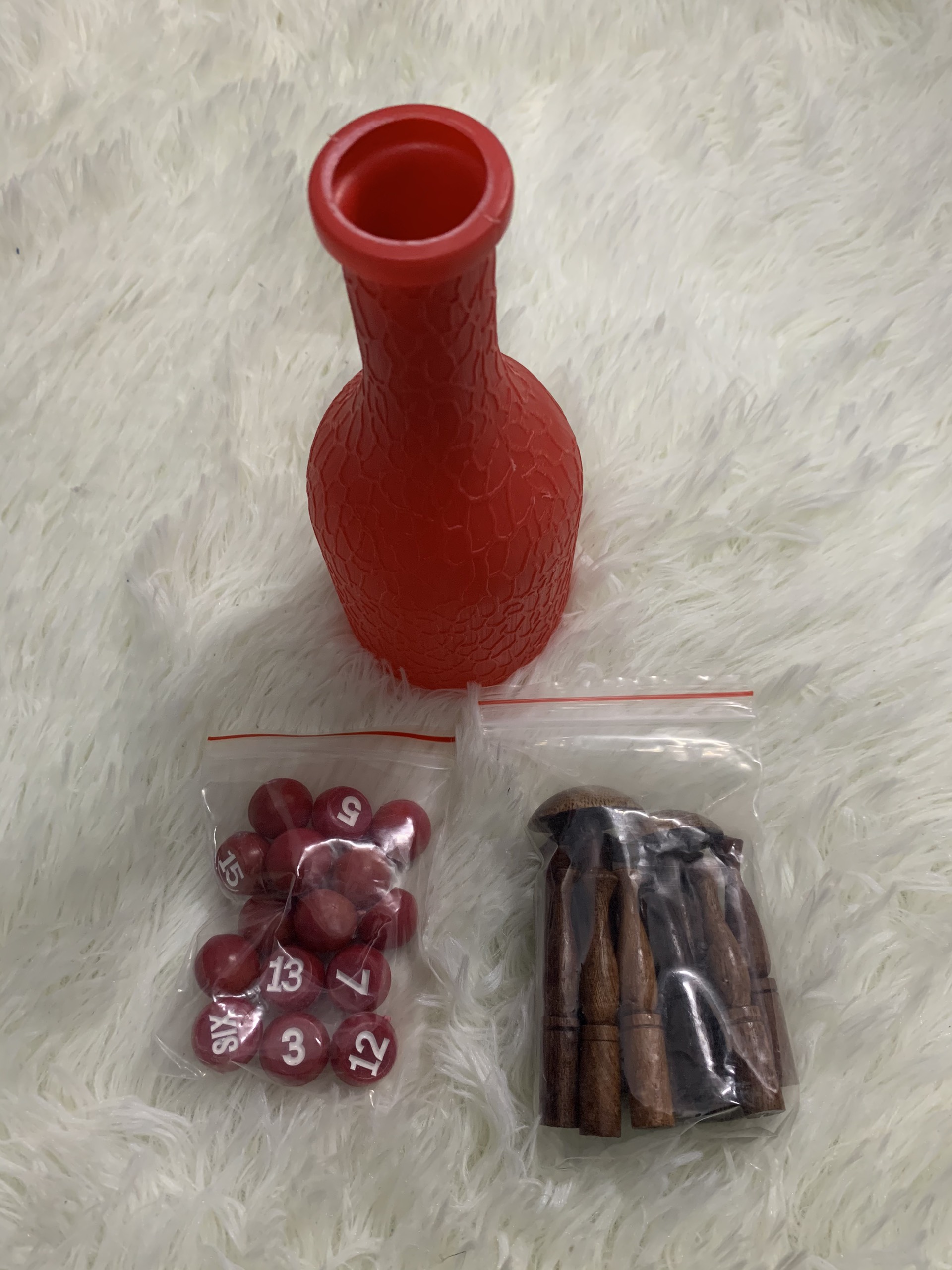 Bộ bình số dù bida