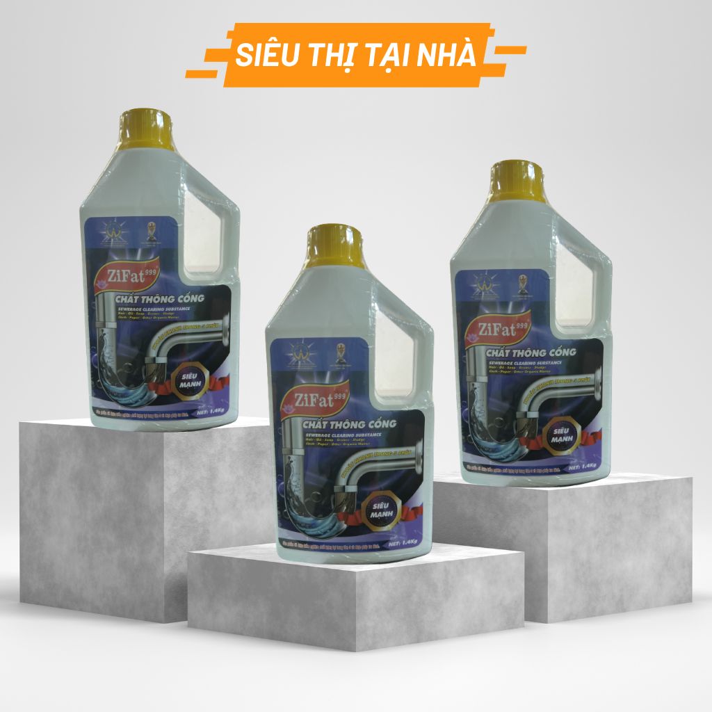 NƯỚC THÔNG CỐNG SIÊU MẠNH ZIFAT 1400ML