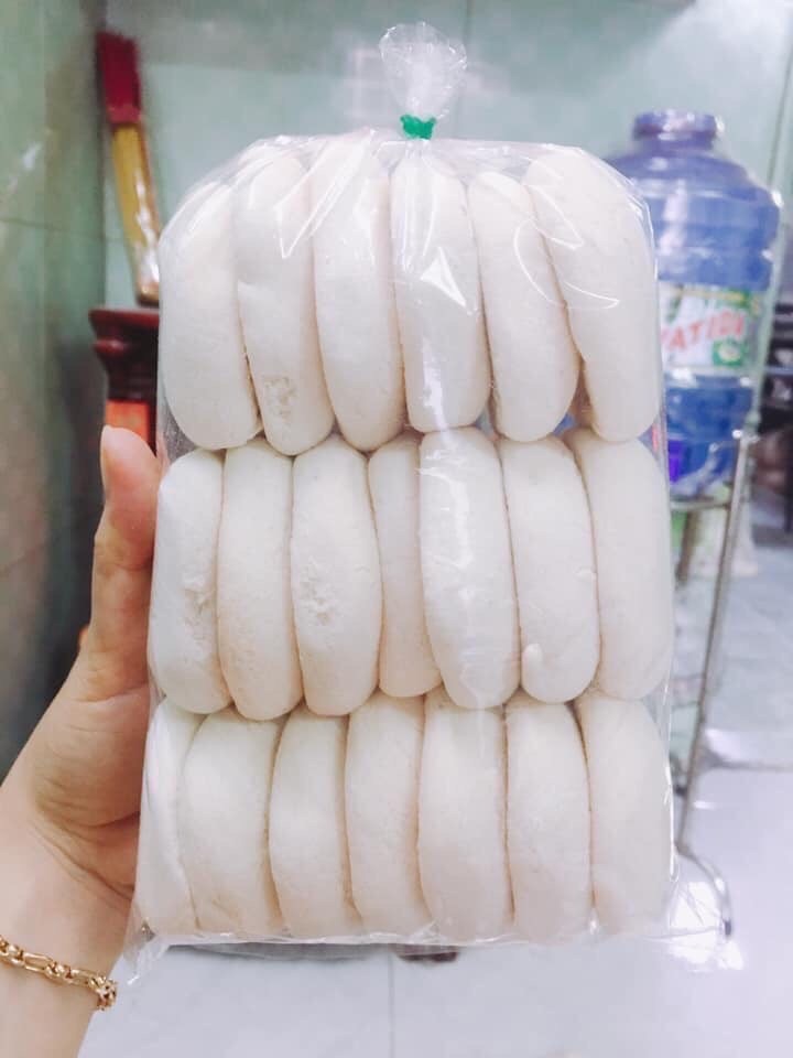 [HCM]Bánh bao sữa tuổi thơ trắng size to 1 bịch 20 bánh lớn