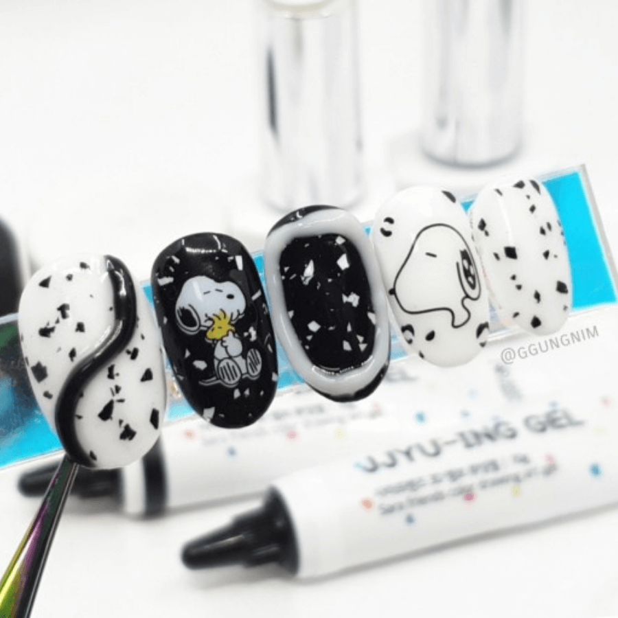 Gel vẽ 3D Hàn quốc vẽ nổi nghệ thuật Nails Jjyu-ing Gel 10g