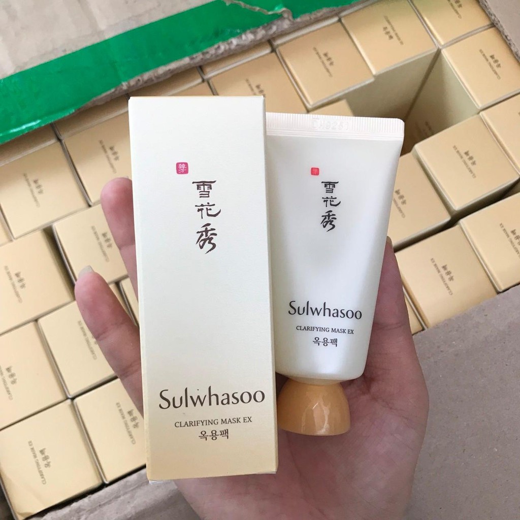 30ml mặt nạ lột thảo dược sáng da loại bỏ tế bào chết và mụn cám sulwhasoo clarifying mask