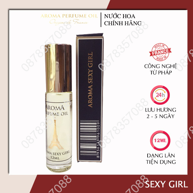 Nước hoa aroma, tinh dầu nước hoa nữ sexy girl