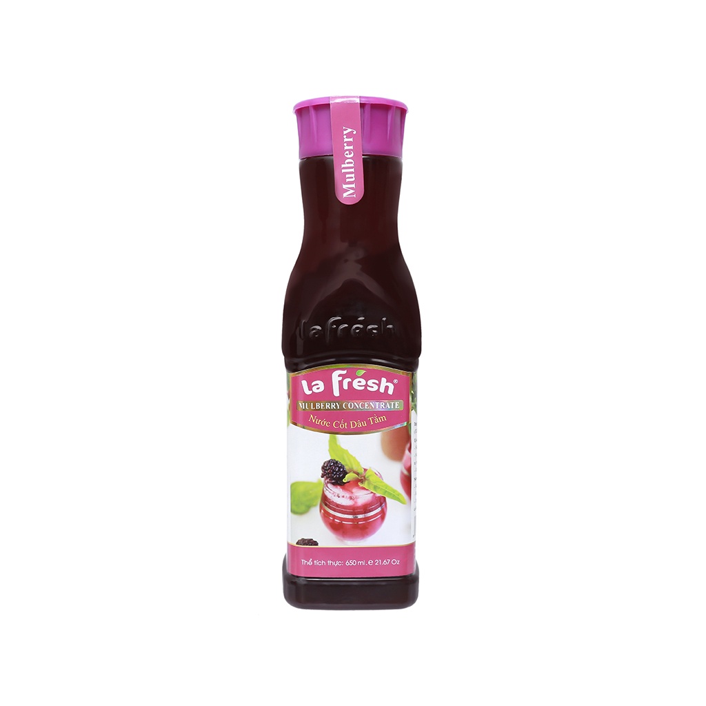 Nước cốt Lafresh Dâu tằm 650ml