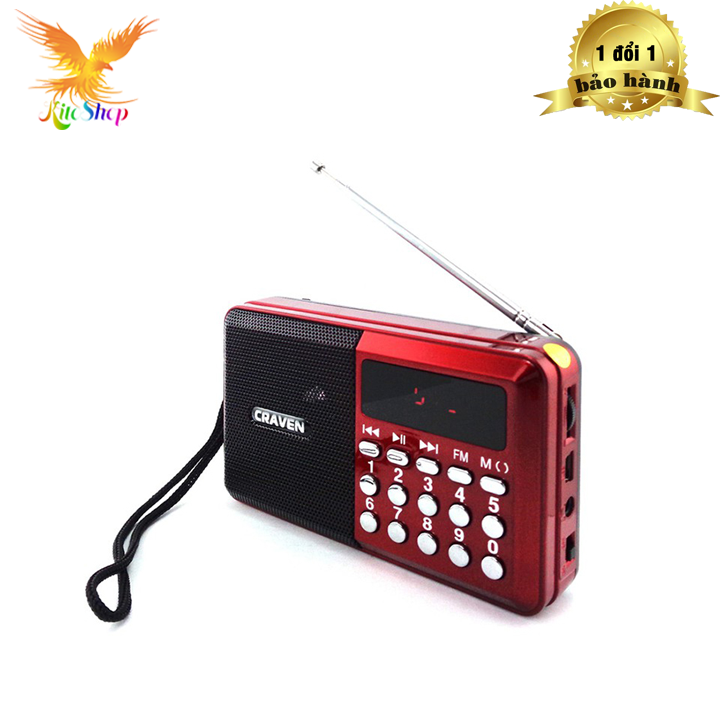 Máy nghe đài FM, Thẻ nhớ CRAVEN CR26