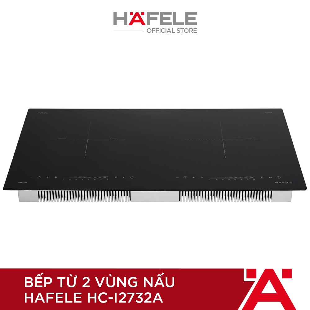 Voucher hafele 1tr + voucher lzd 400k| bếp từ 2 vùng nấu hafele hc-i2732a 536.61.726