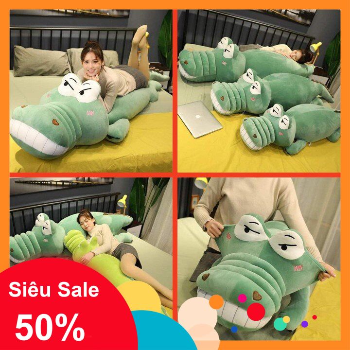 Gấu Bông - Thú Nhôi Bông Hà Mã Mắt Biếc Siêu Dễ Thương - GB10