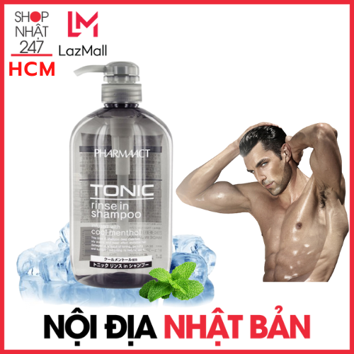 Dầu gội Pharmaact Tonic 550ml nội địa Nhật Bản