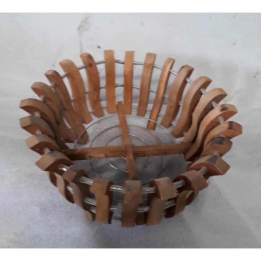 Chậu gỗ nhãn f20, chậu gỗ trồng lan, chậu đài sen gỗ f20