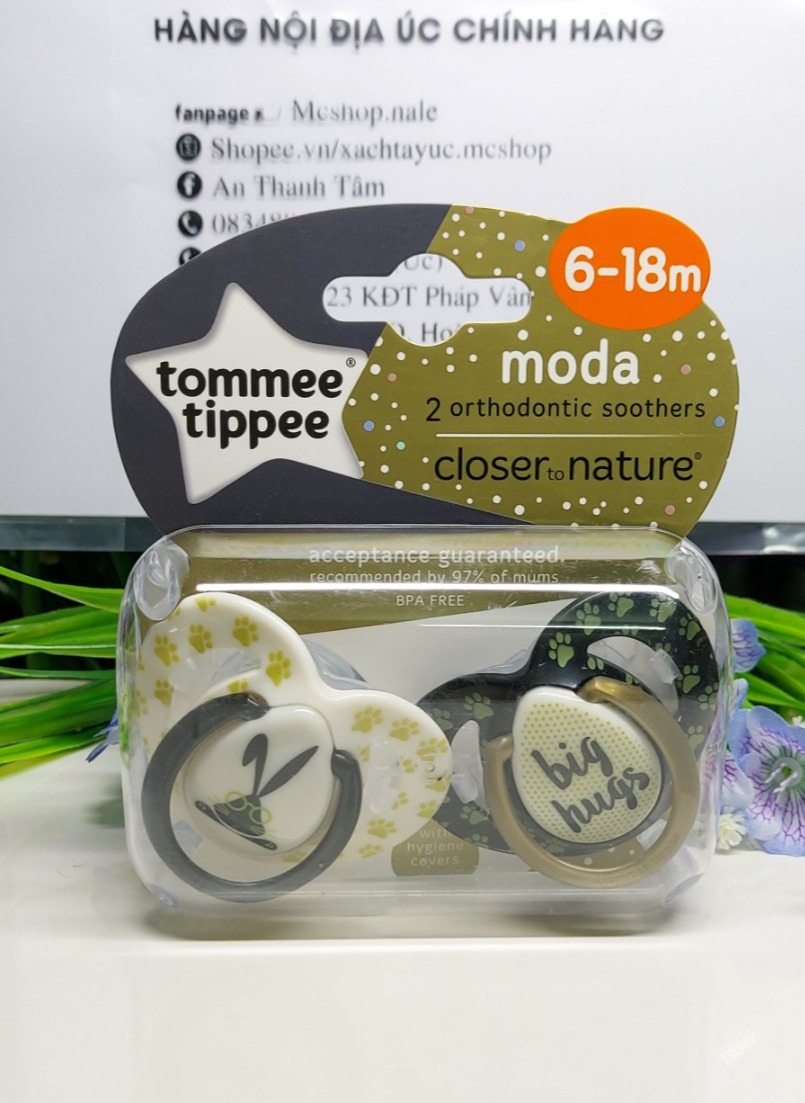 Núm ti giả ngậm Tommee Tippee Úc [xách tay]