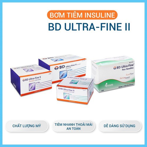 Bơm tiêm tiểu đường isulin BD Ultra Fine II