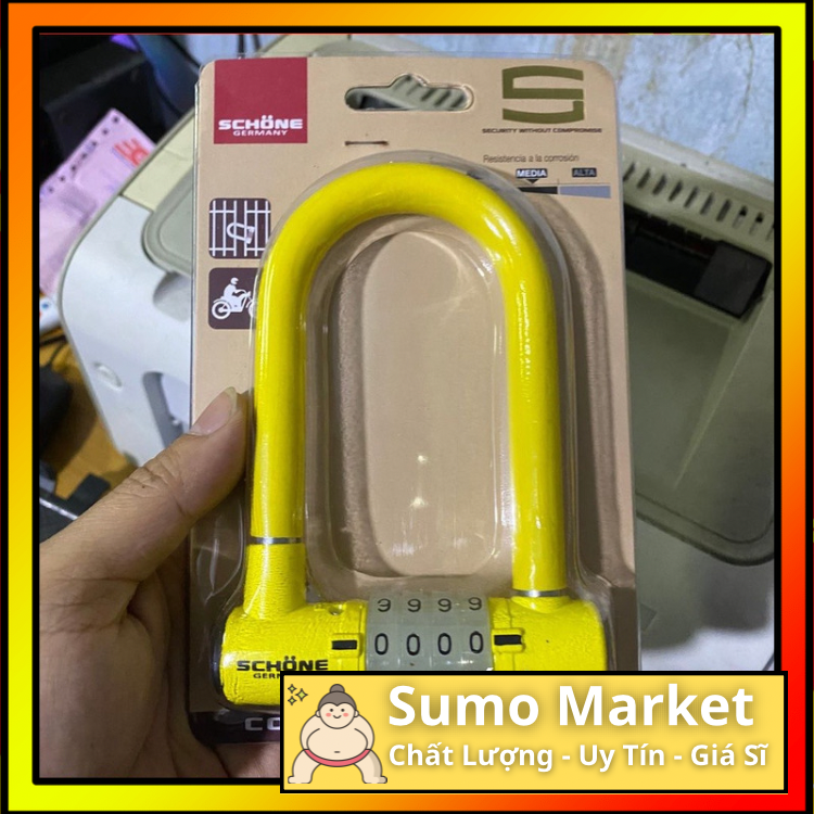 Khoá số schone sc-802 càng dài 110mm dạ quang