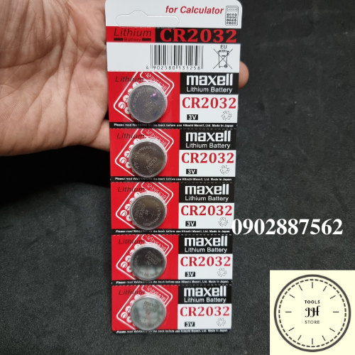 Combo 5 viên pin cr2032 maxell