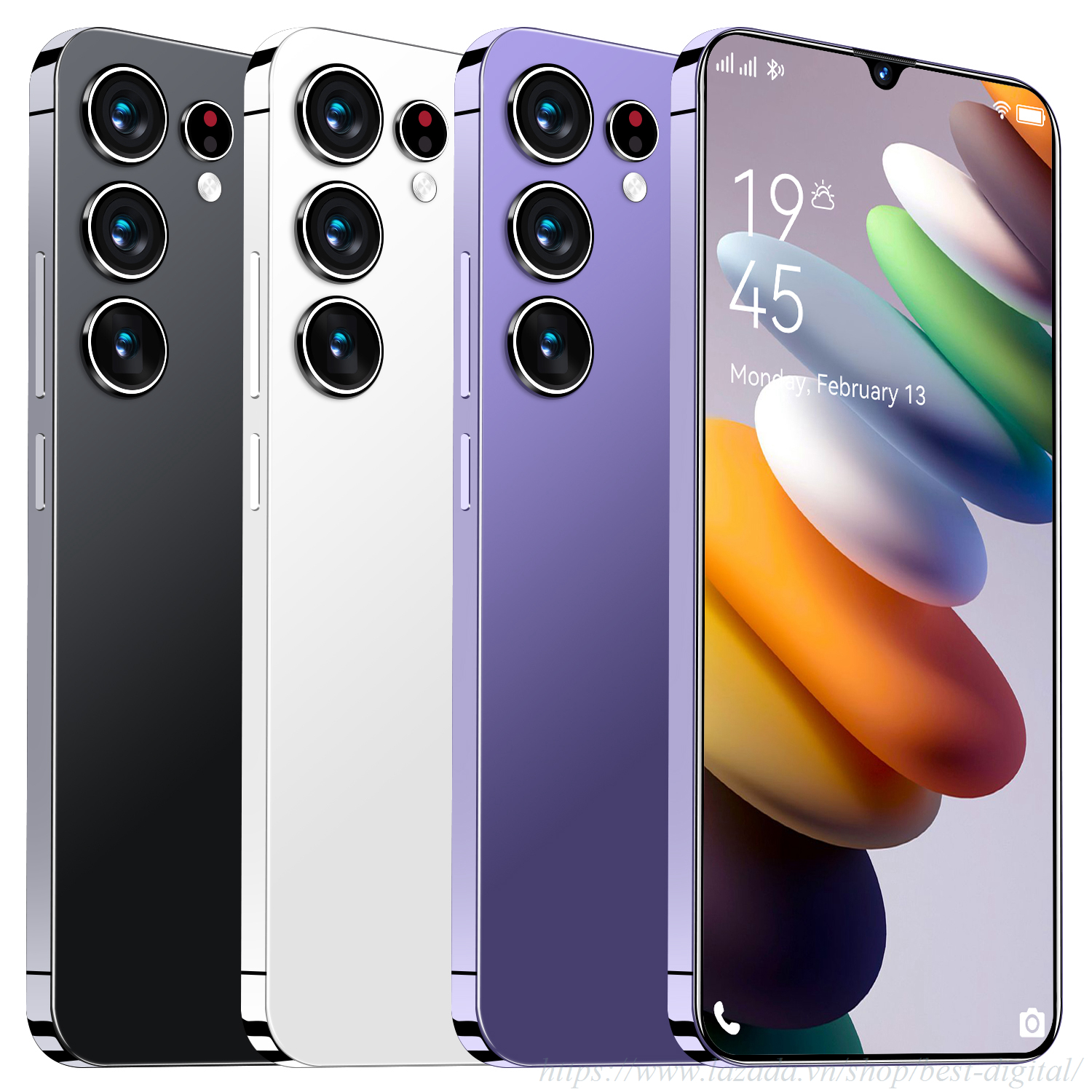 S3 ultra card 2 SIM cheap phone camera 50 + 32mp cheap phone 16 + 512GB memory universal phone large battery 6000mAh student cheap phone