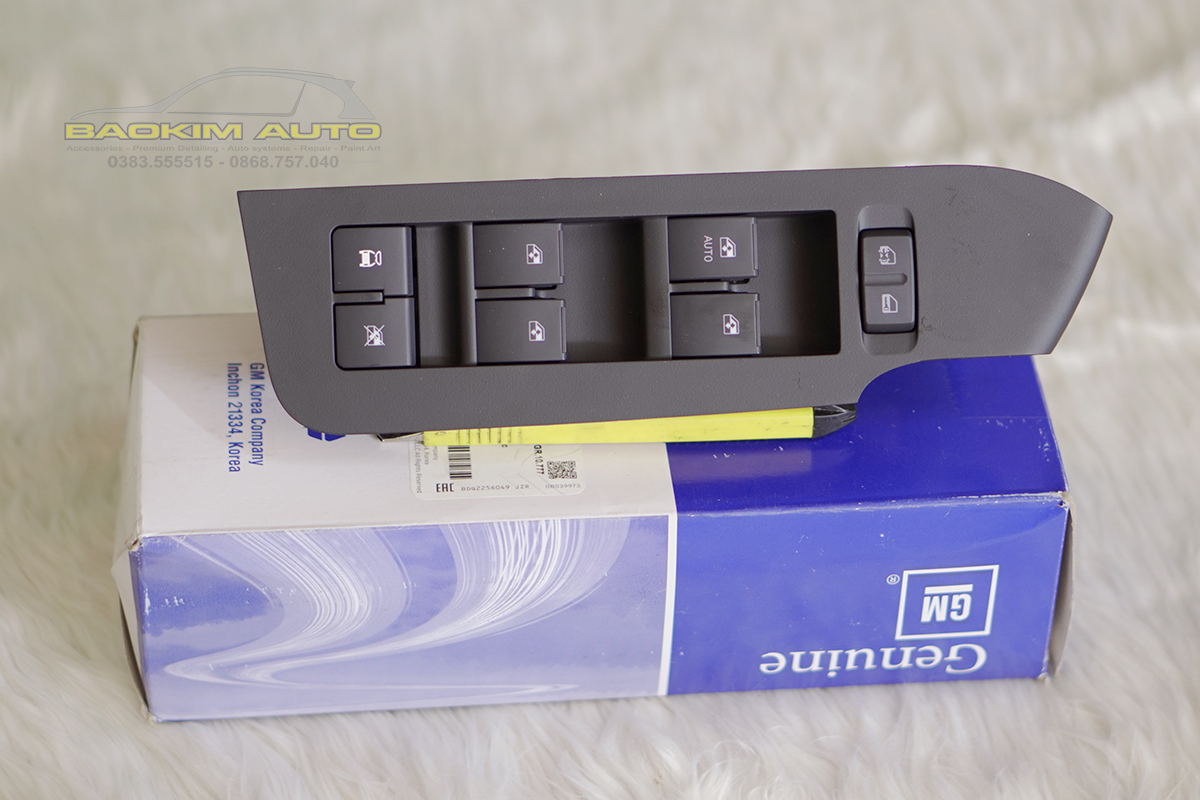 Công tắc lên xuống kính / nâng hạ kính xe Chevrolet Captiva, chính hãng GM, nhập khẩu GM Korea