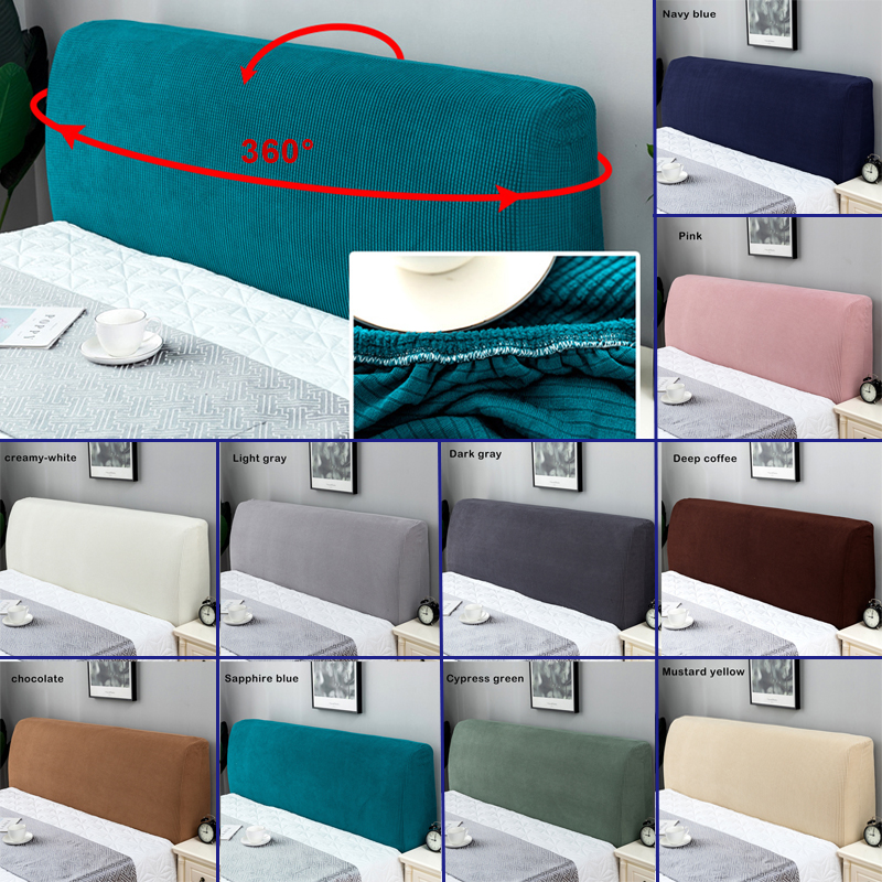 Bestenrose Bọc Đầu Giường Thông Dụng Co Giãn, Toàn Bộ Thiết Lập Của Châu Âu-Phong Cách, Hình Bán Nguyệt Arc Các Một Mềm Gói Trong Bụi Gỗ Nguyên Khối Pur
