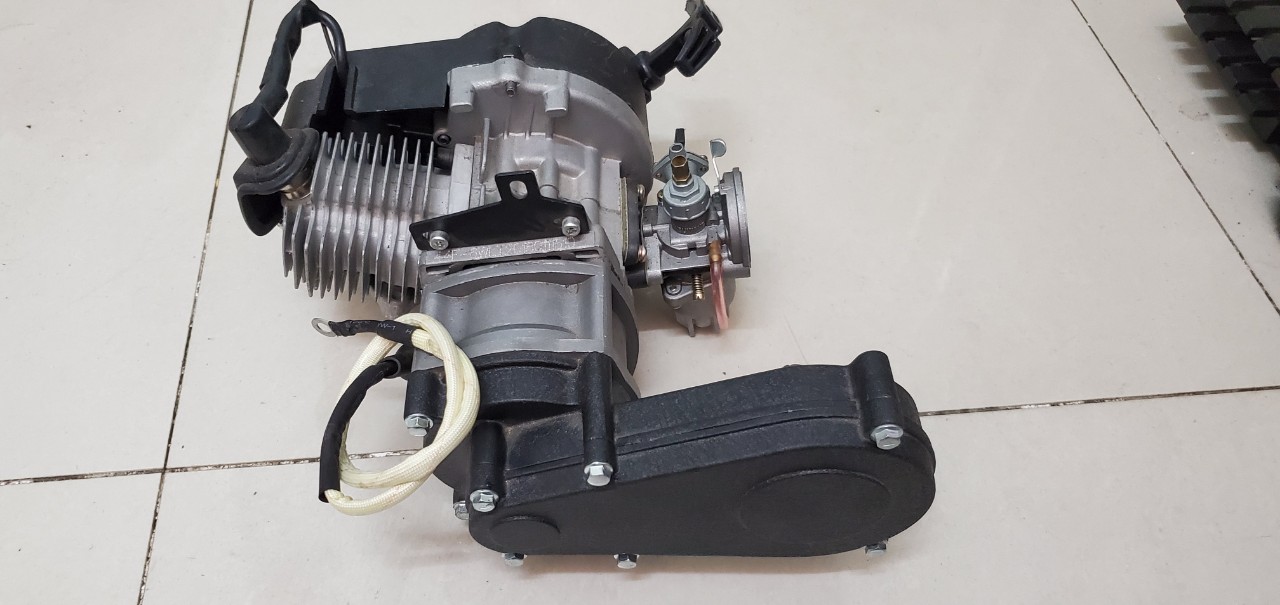 Động cơ xăng moto mini 2 thì có đề