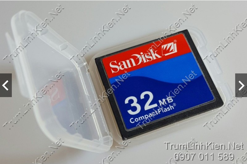 Thẻ nhớ cf 32mb cho máy cnc - máy công nghiệp