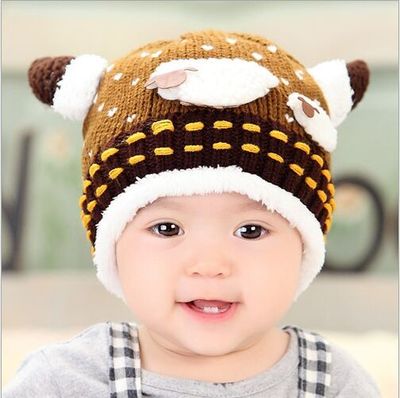Sét khăn mũ len cho bé lót lông cừu, mũ len kèm khăn, sét khăn và mũ cho bé