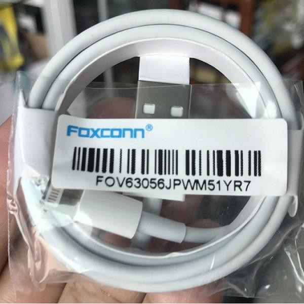 Combo 10 dây sạc nhanh foxcom chíp a12 loại 5ic siêu bền cho các dòng iphone 5,6,7,x,xr,xs max