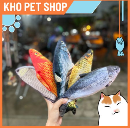 Cá nhảy đồ chơi cho mèo