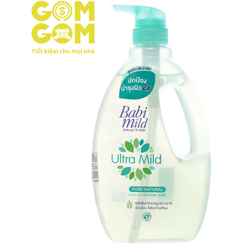 Sữa tắm gội trẻ em pure natural / bioganik 850ml