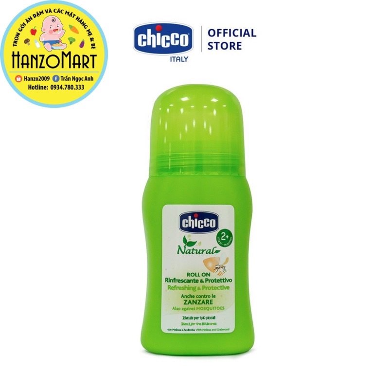 Lăn đa năng xua muỗi Chicco 60ml