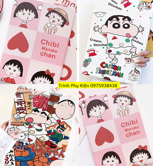 Bao da ipad 2017/2018/gen 5/6/air 1/2 chibi