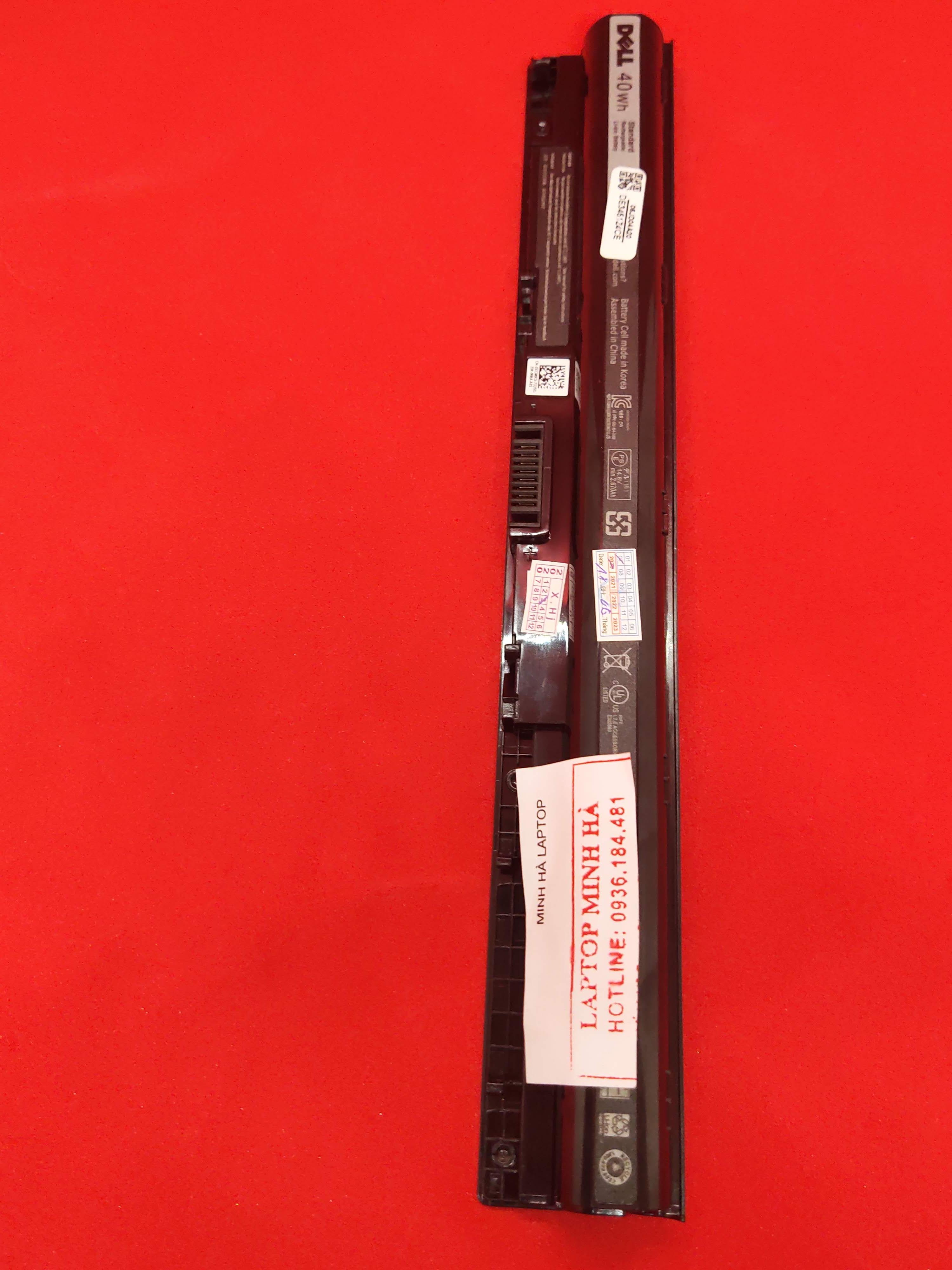 Pin laptop Dell Inspiron 14-5458 Zin theo máy có logo Dell