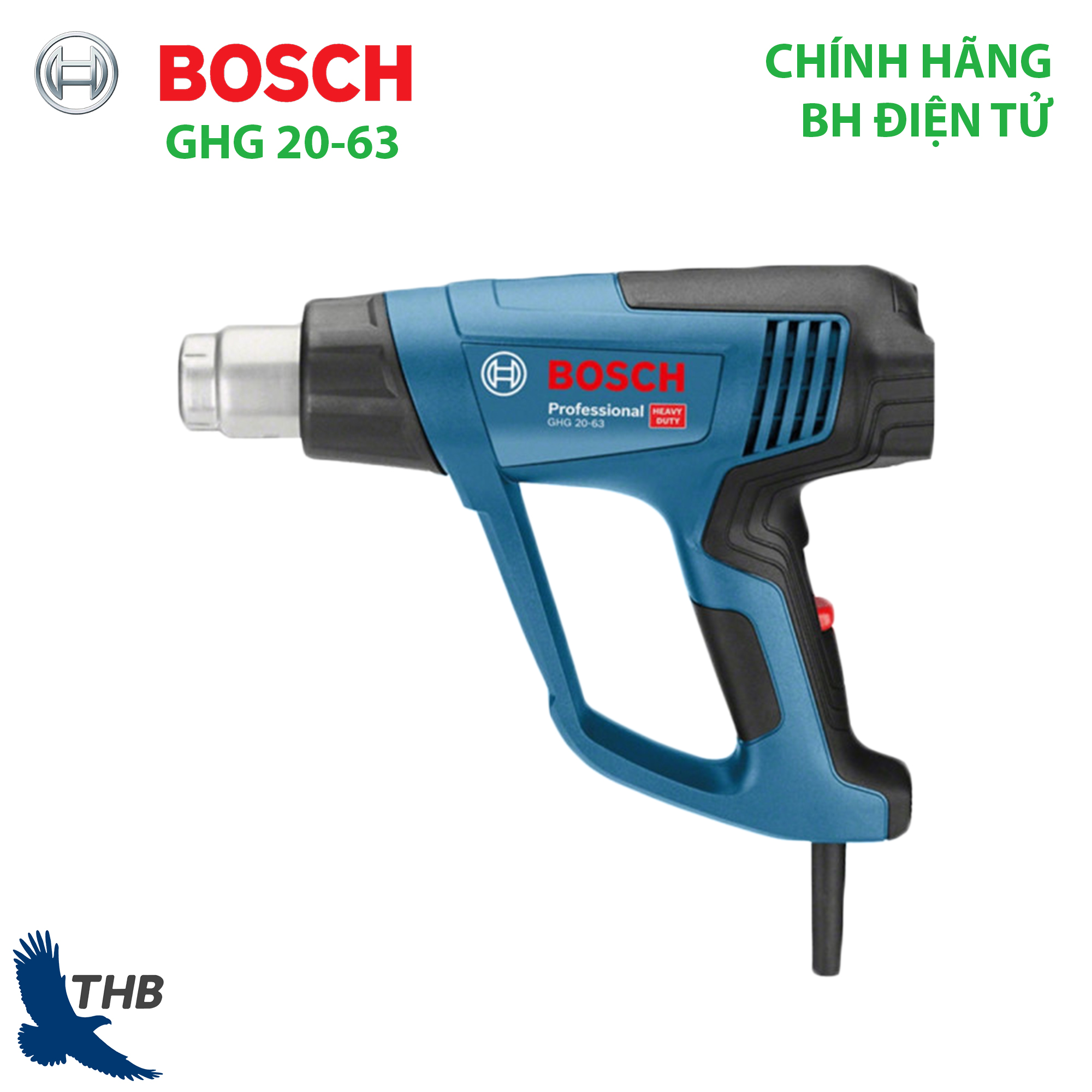 Máy thổi hơi nóng Bosch GHG 20-63