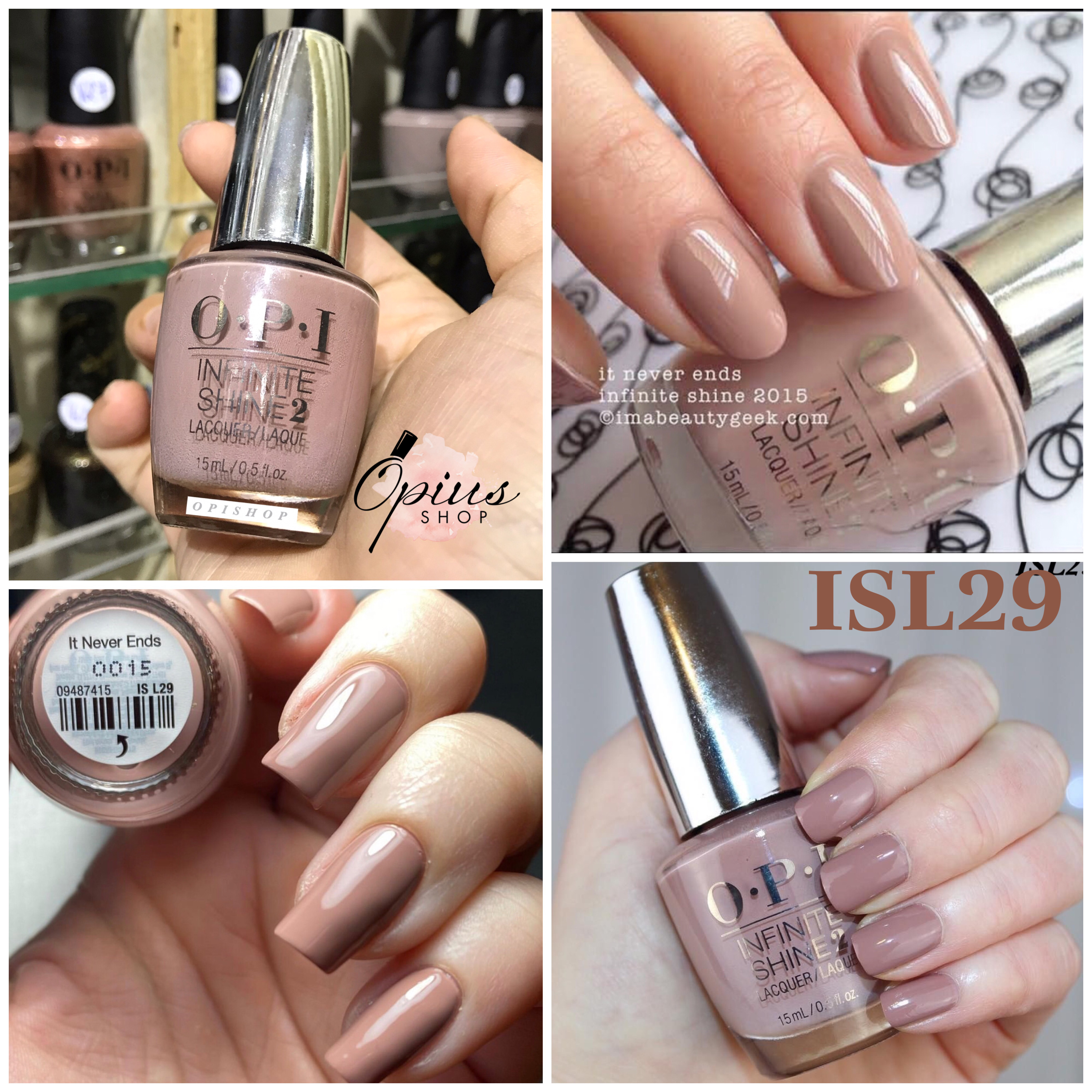 Sơn móng tay opi: it never ends