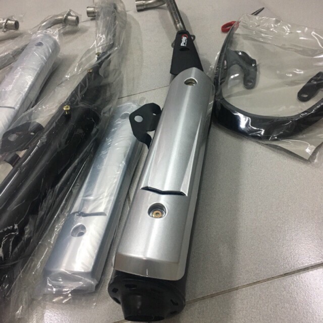 Pô spark ex 10 gắn cho excieter 135