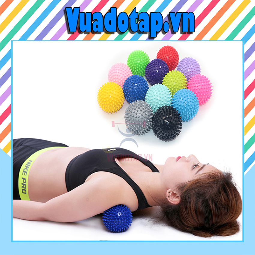 Bóng gai dãn cơ massage trị liệu giảm mệt mỏi, phục hồi cơ bắp sau luyện tập